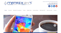 Desktop Screenshot of matrix247.com